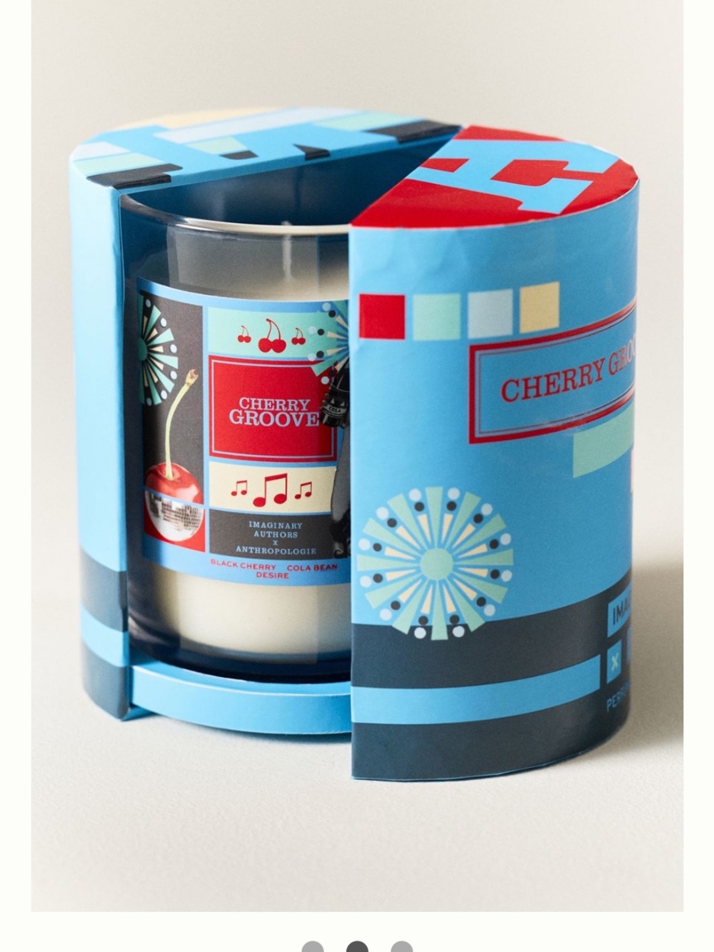 Anthropologie Cherry Groove Candle – Imaginary Authors NEW